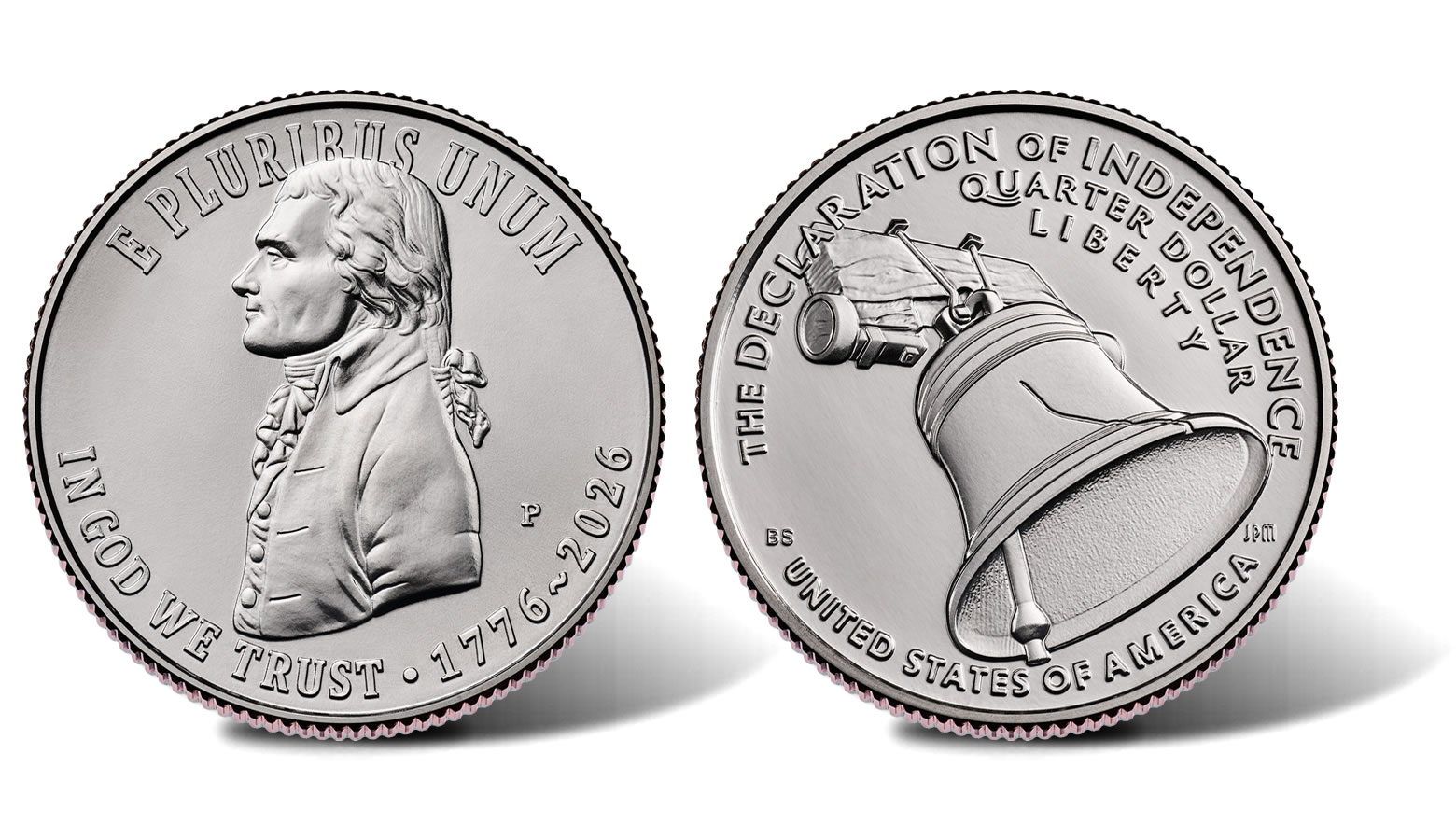 2026 Semiquincentennial Declaration of Independence Quarter