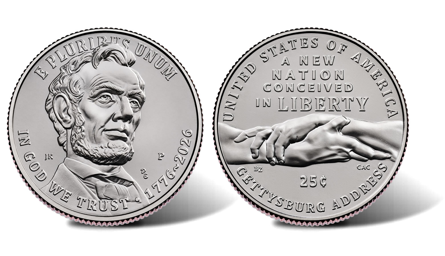 2026 Semiquincentennial Gettysburg Address Quarter