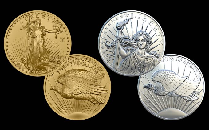 2026 Best of the Mint 1907 Saint-Gaudens High Relief $20 Gold Coin and Silver Medal Set