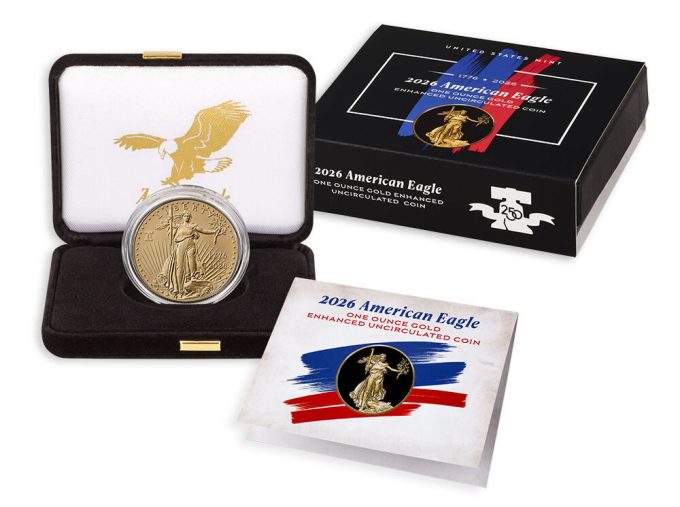 2026-W Enhanced Uncirculated American Gold Eagle - first ever enhanced uncirculated gold coin